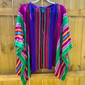 Lauren by Ralph Lauren poncho🌈